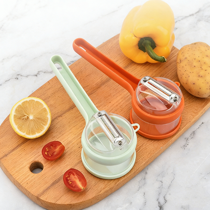 PLOLLI Retractable Splash-Proof Peeler
