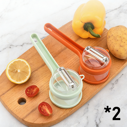 PLOLLI Retractable Splash-Proof Peeler