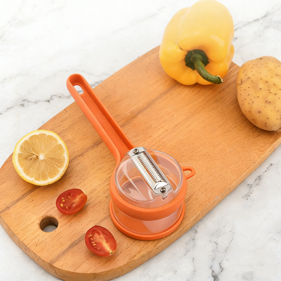 PLOLLI Retractable Splash-Proof Peeler